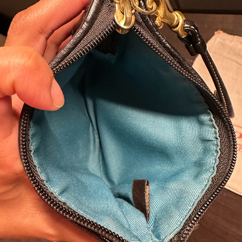 Coach Black and Black/Grey Wristlet Set - Picture 4 of 4
